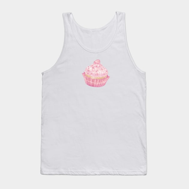 Strawberry cupcake Tank Top by SherCore